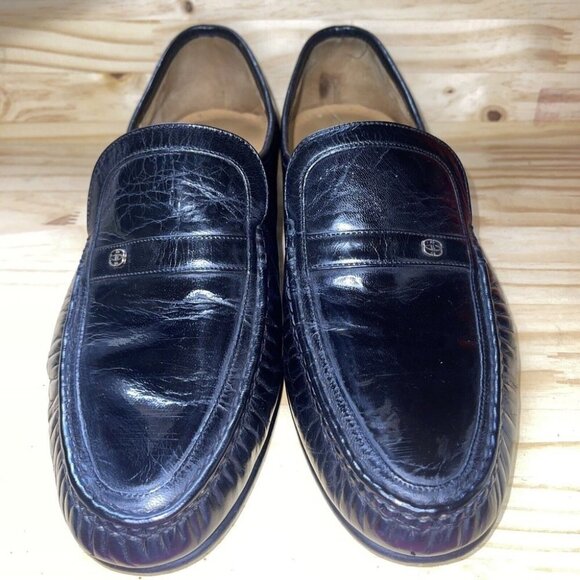Barker Jefferson Leather Shoes UK Size 7.5 US 8 WiDE